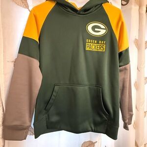 NFL Green Bay Packers Green and Yellow Hoodie